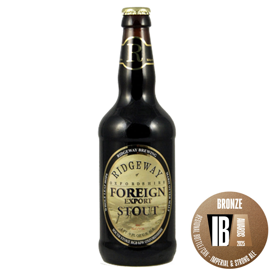 FOREIGN EXPORT STOUT – Ridgeway Brewery FOREIGN EXPORT STOUT – Ridgeway Brewery
